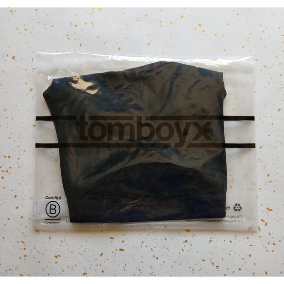 TomboyX Other - NEW TomboyX Essentials Soft Bra - Black Size Large